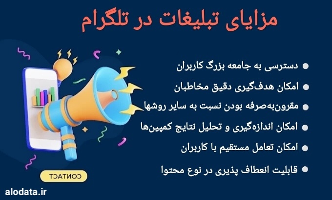 مزایای تبلیغات تلگرامی